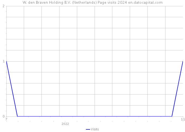 W. den Braven Holding B.V. (Netherlands) Page visits 2024 