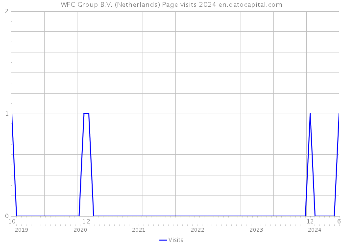 WFC Group B.V. (Netherlands) Page visits 2024 
