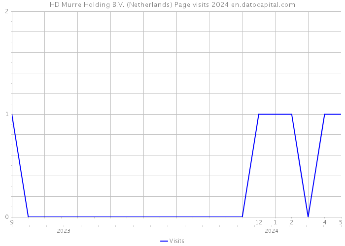 HD Murre Holding B.V. (Netherlands) Page visits 2024 