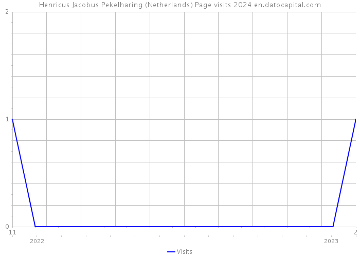 Henricus Jacobus Pekelharing (Netherlands) Page visits 2024 