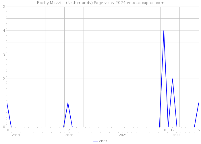 Rochy Mazzilli (Netherlands) Page visits 2024 