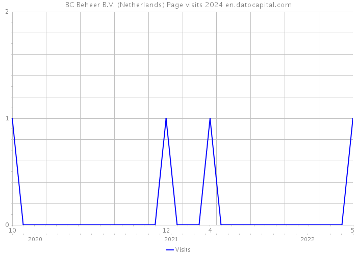 BC Beheer B.V. (Netherlands) Page visits 2024 