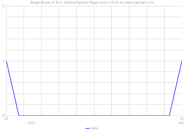 Blaak Bouw IV B.V. (Netherlands) Page visits 2024 