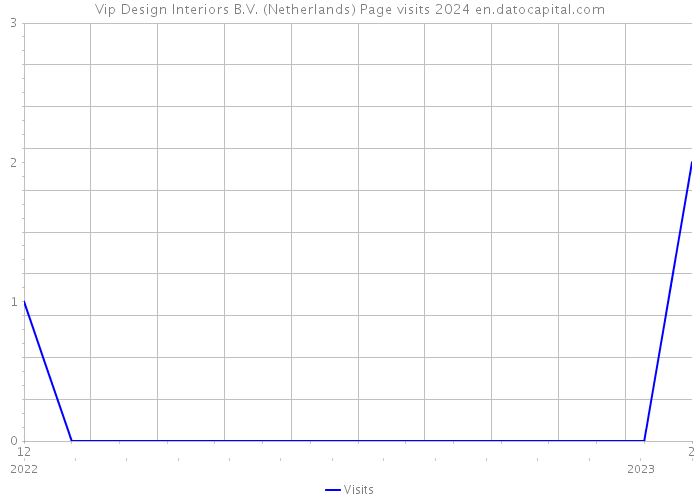 Vip Design Interiors B.V. (Netherlands) Page visits 2024 