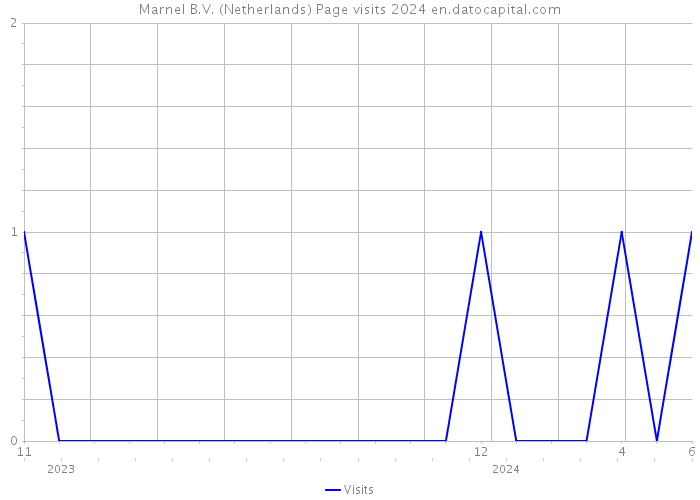 Marnel B.V. (Netherlands) Page visits 2024 