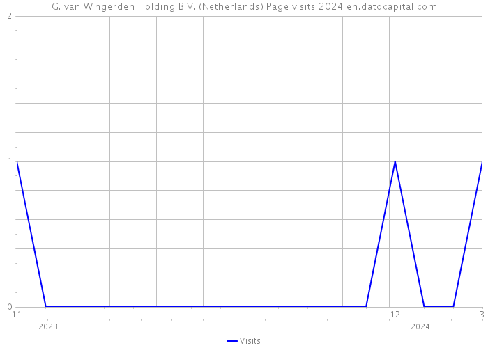 G. van Wingerden Holding B.V. (Netherlands) Page visits 2024 