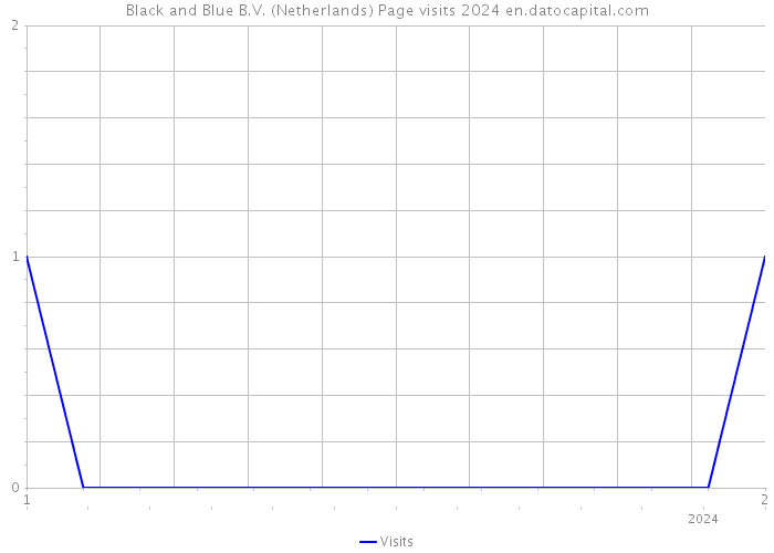 Black and Blue B.V. (Netherlands) Page visits 2024 