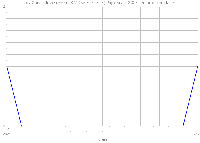 Los Gravos Investments B.V. (Netherlands) Page visits 2024 