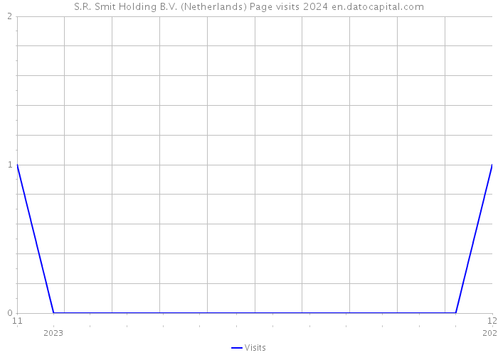 S.R. Smit Holding B.V. (Netherlands) Page visits 2024 
