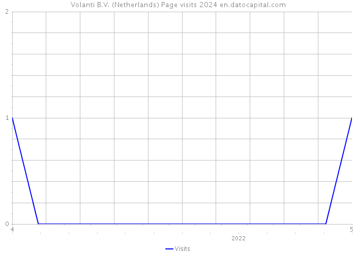 Volanti B.V. (Netherlands) Page visits 2024 