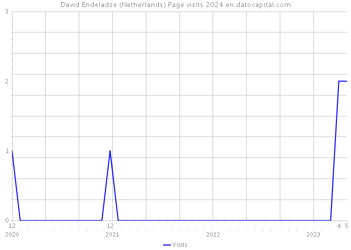 David Endeladze (Netherlands) Page visits 2024 