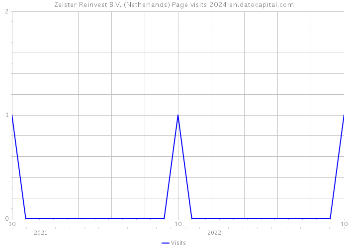 Zeister Reinvest B.V. (Netherlands) Page visits 2024 