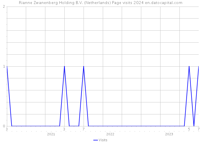 Rianne Zwanenberg Holding B.V. (Netherlands) Page visits 2024 