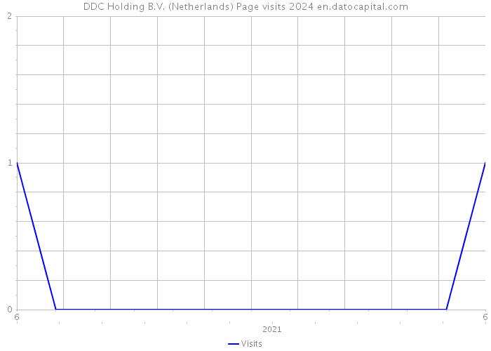 DDC Holding B.V. (Netherlands) Page visits 2024 