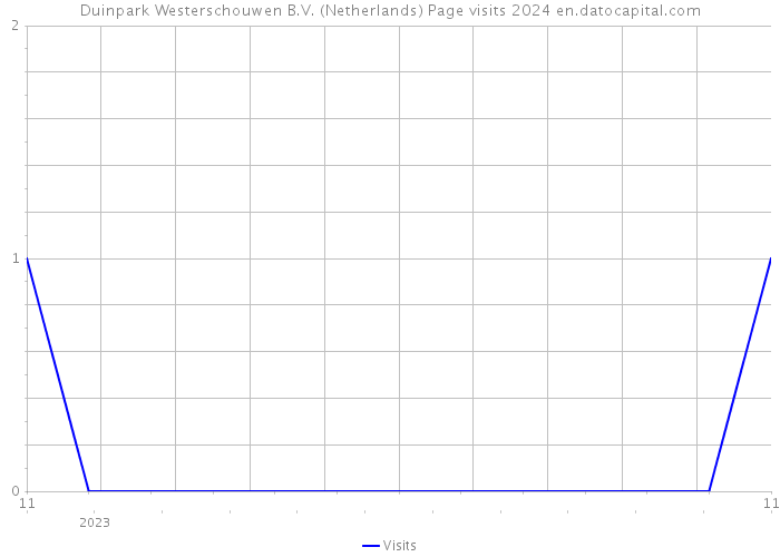 Duinpark Westerschouwen B.V. (Netherlands) Page visits 2024 