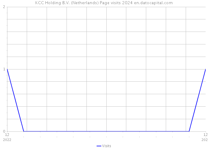 KCC Holding B.V. (Netherlands) Page visits 2024 