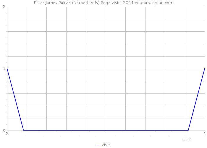 Peter James Pakvis (Netherlands) Page visits 2024 