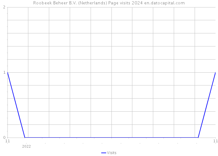 Roobeek Beheer B.V. (Netherlands) Page visits 2024 