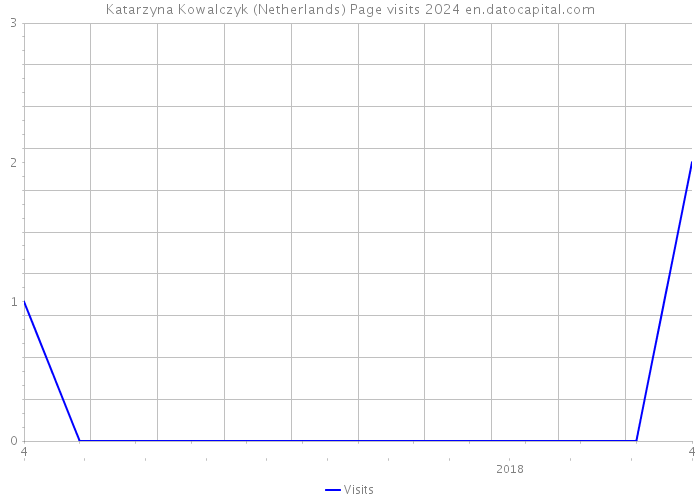 Katarzyna Kowalczyk (Netherlands) Page visits 2024 