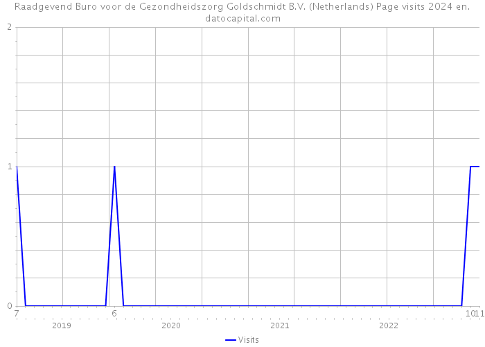 Raadgevend Buro voor de Gezondheidszorg Goldschmidt B.V. (Netherlands) Page visits 2024 