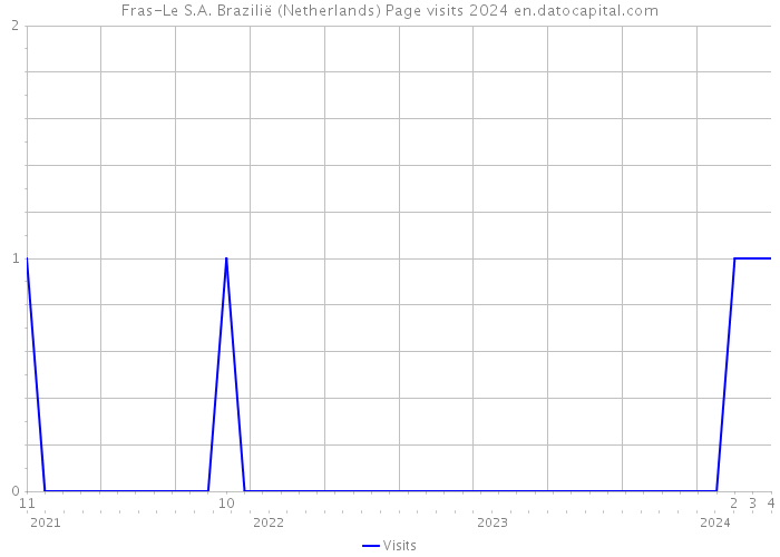 Fras-Le S.A. Brazilië (Netherlands) Page visits 2024 