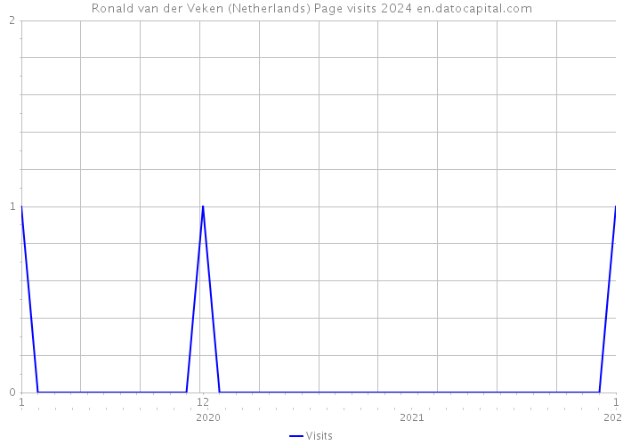 Ronald van der Veken (Netherlands) Page visits 2024 