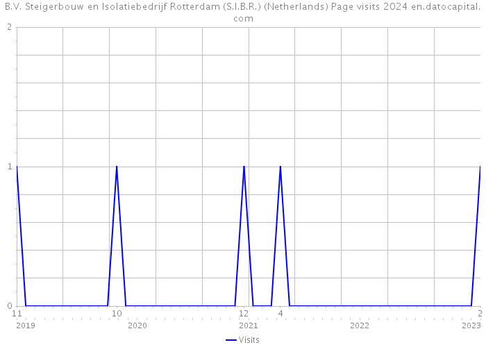 B.V. Steigerbouw en Isolatiebedrijf Rotterdam (S.I.B.R.) (Netherlands) Page visits 2024 