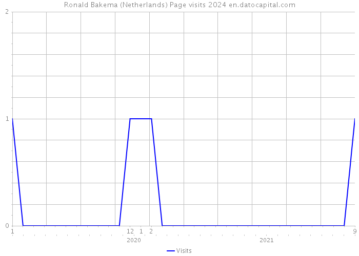 Ronald Bakema (Netherlands) Page visits 2024 