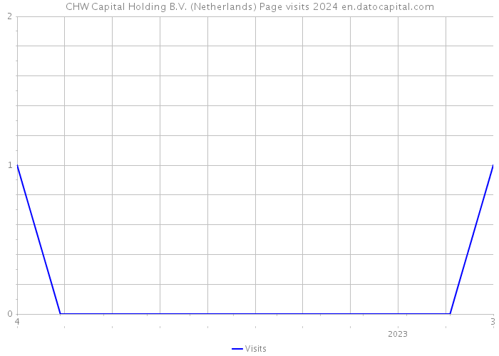 CHW Capital Holding B.V. (Netherlands) Page visits 2024 