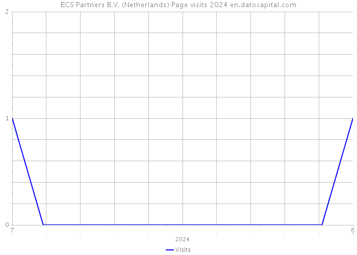 ECS Partners B.V. (Netherlands) Page visits 2024 