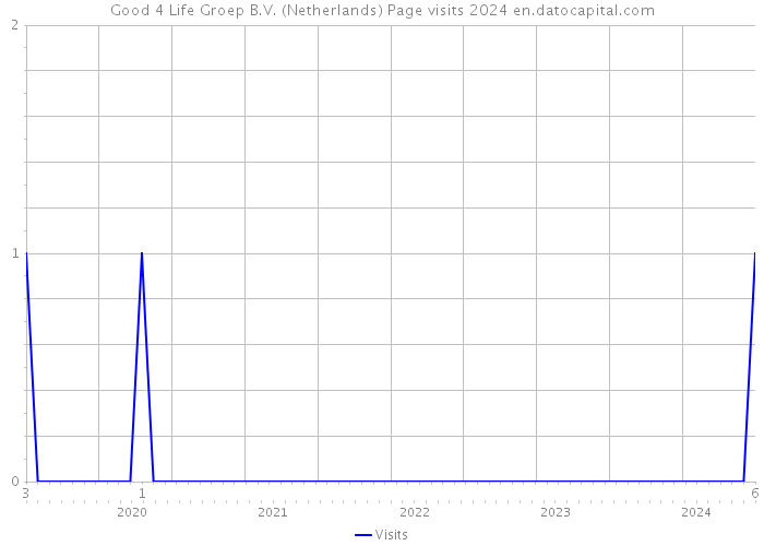 Good 4 Life Groep B.V. (Netherlands) Page visits 2024 