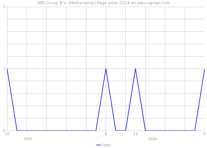 JWS Group B.V. (Netherlands) Page visits 2024 