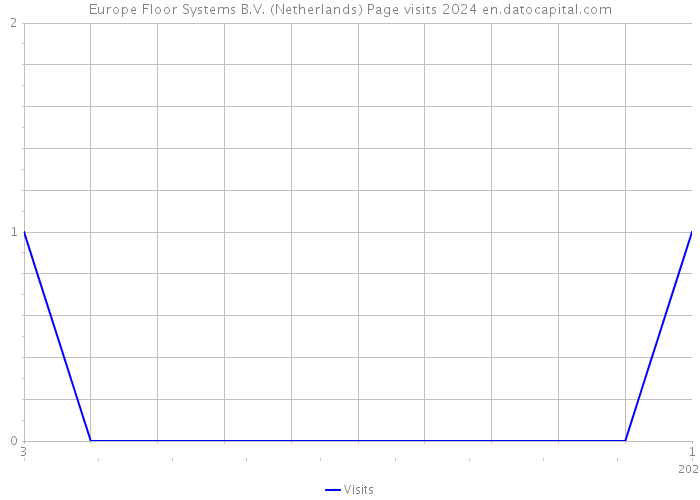 Europe Floor Systems B.V. (Netherlands) Page visits 2024 