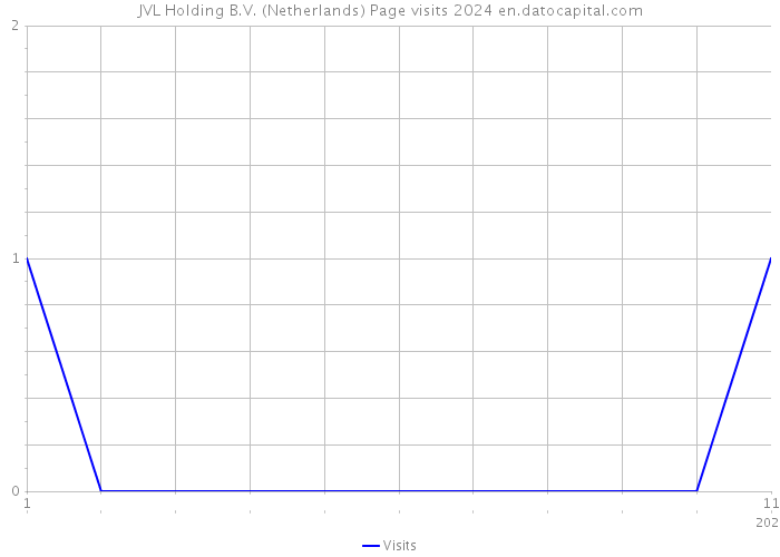 JVL Holding B.V. (Netherlands) Page visits 2024 
