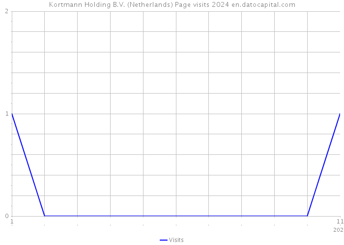 Kortmann Holding B.V. (Netherlands) Page visits 2024 