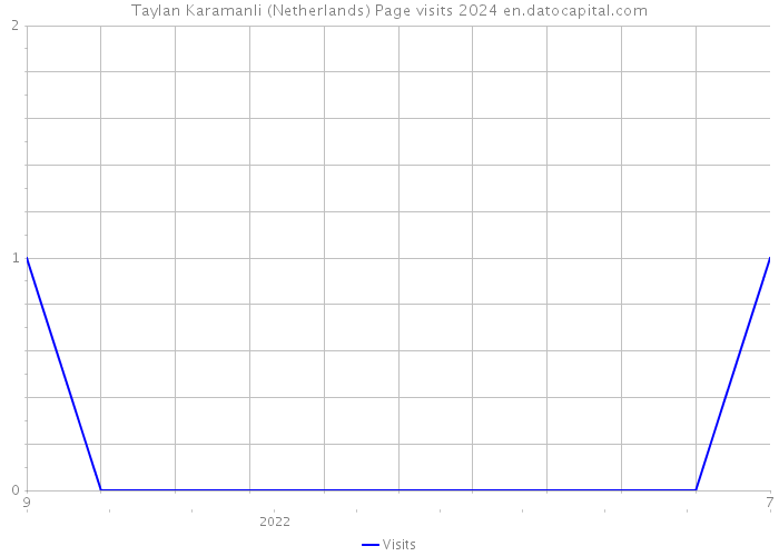 Taylan Karamanli (Netherlands) Page visits 2024 