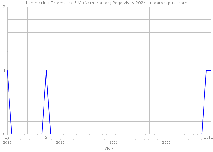 Lammerink Telematica B.V. (Netherlands) Page visits 2024 