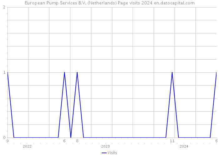 European Pump Services B.V. (Netherlands) Page visits 2024 