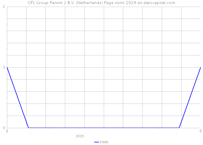 CFL Group Parent 2 B.V. (Netherlands) Page visits 2024 