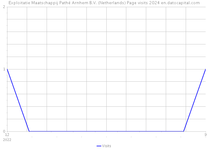 Exploitatie Maatschappij Pathé Arnhem B.V. (Netherlands) Page visits 2024 