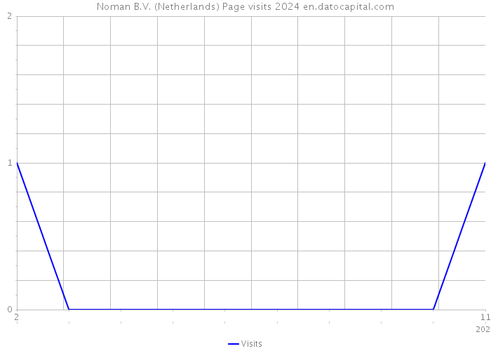 Noman B.V. (Netherlands) Page visits 2024 