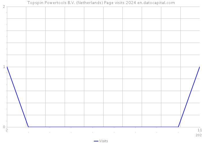 Topspin Powertools B.V. (Netherlands) Page visits 2024 