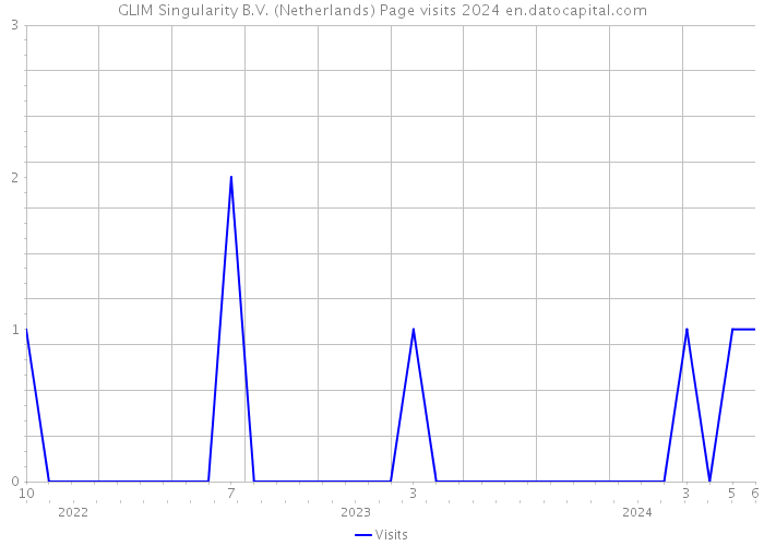 GLIM Singularity B.V. (Netherlands) Page visits 2024 