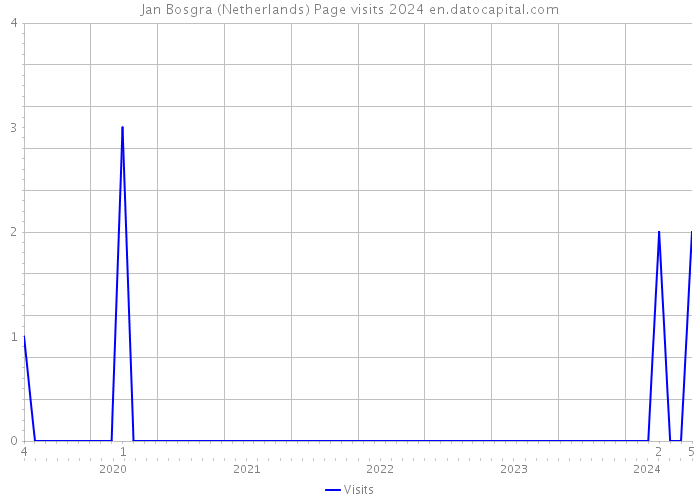 Jan Bosgra (Netherlands) Page visits 2024 