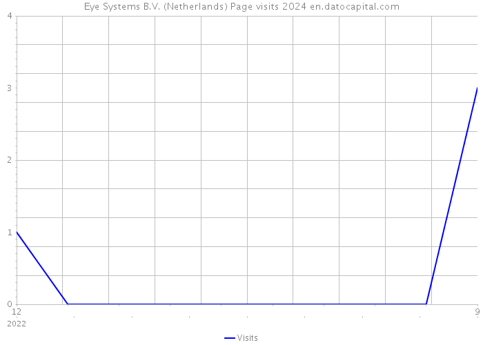 Eye Systems B.V. (Netherlands) Page visits 2024 