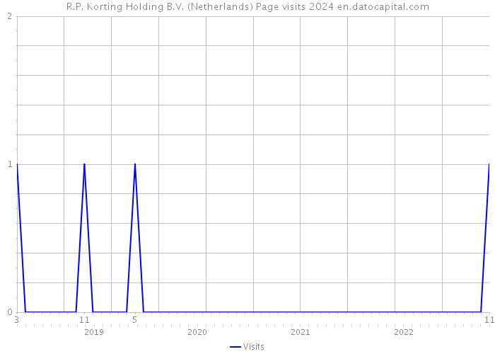 R.P. Korting Holding B.V. (Netherlands) Page visits 2024 