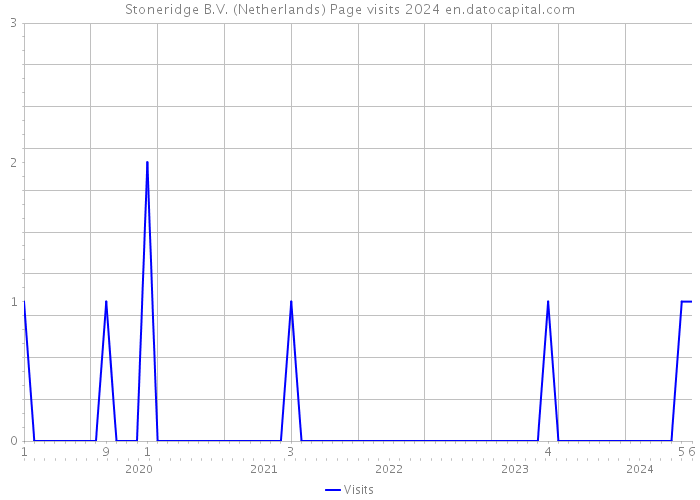 Stoneridge B.V. (Netherlands) Page visits 2024 