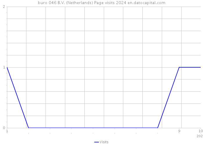 buro 046 B.V. (Netherlands) Page visits 2024 