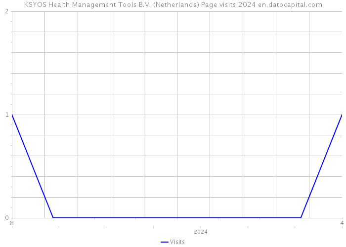 KSYOS Health Management Tools B.V. (Netherlands) Page visits 2024 