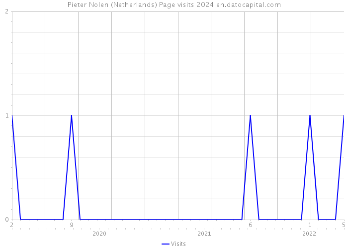 Pieter Nolen (Netherlands) Page visits 2024 
